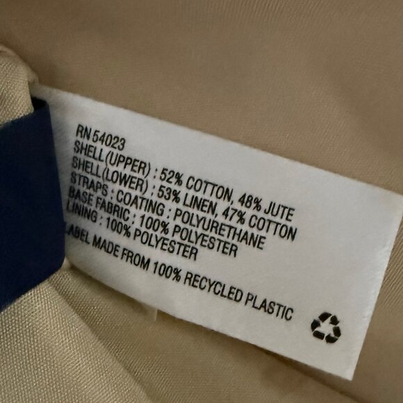 Gap Denim Sequin Stripe Clutch - Picture 6 of 6